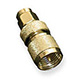 DA923 Mini-UHF Male to SMA Male Adapter - Gold