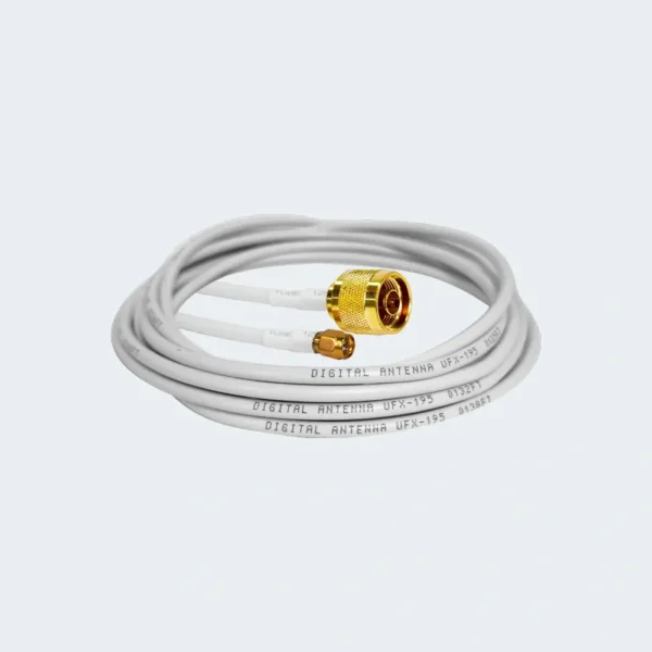 2' DA195 cable w/ SMA M & N male